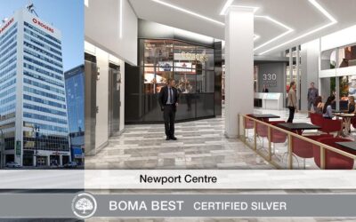 BOMA BEST Silver Certification Received for Newport Centre!