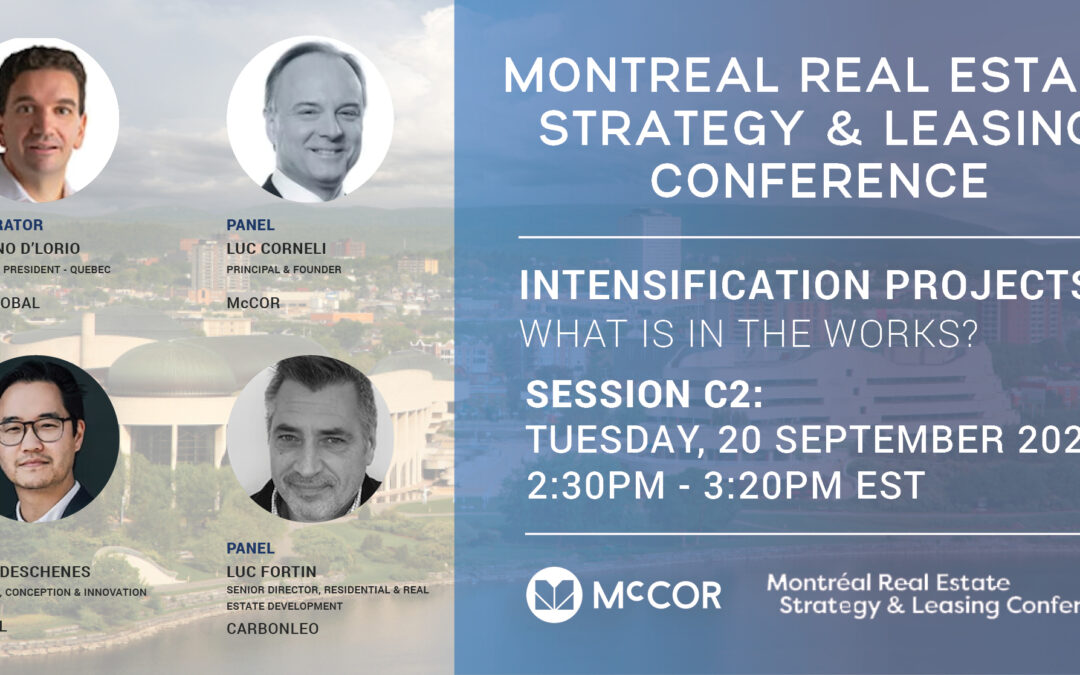 Luc Corneli Invited to Speak at the Montreal Real Estate Strategy Leasing Conference