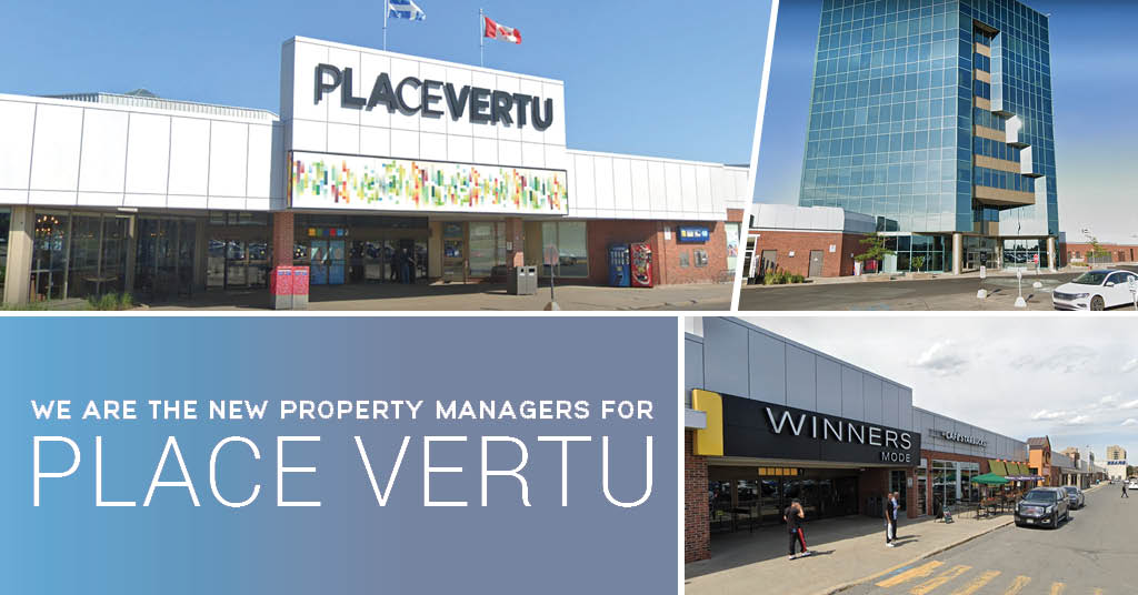 We Are the New Property Managers for Place Vertu!